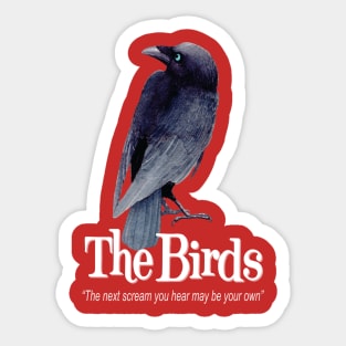 The Birds – Alfred Hitchcock Sticker